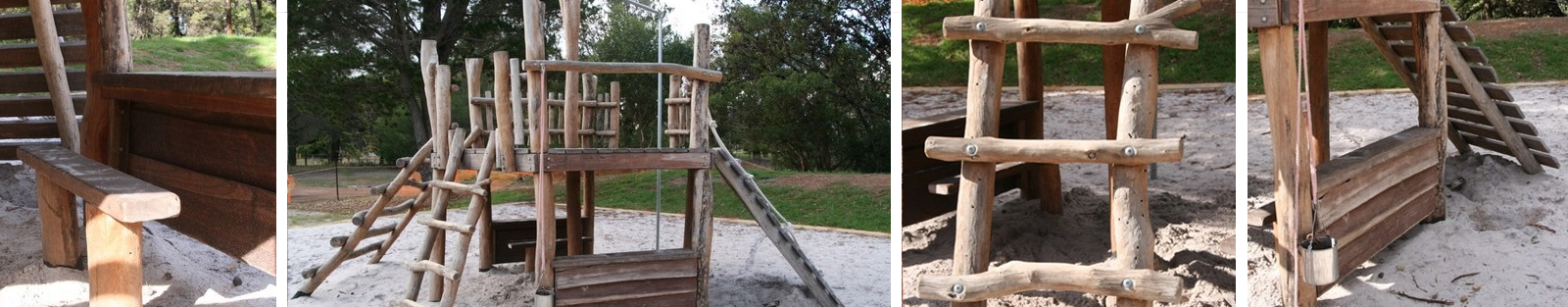 A Selection of playground infrastructure